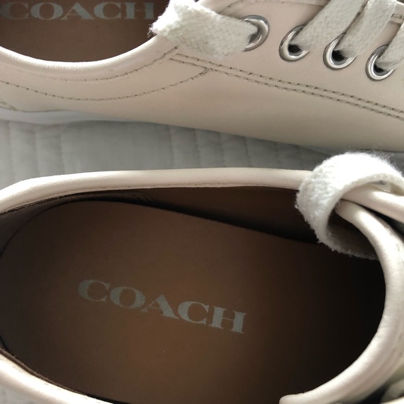 Coach leather sneakers size 37 - Picture 7 of 10